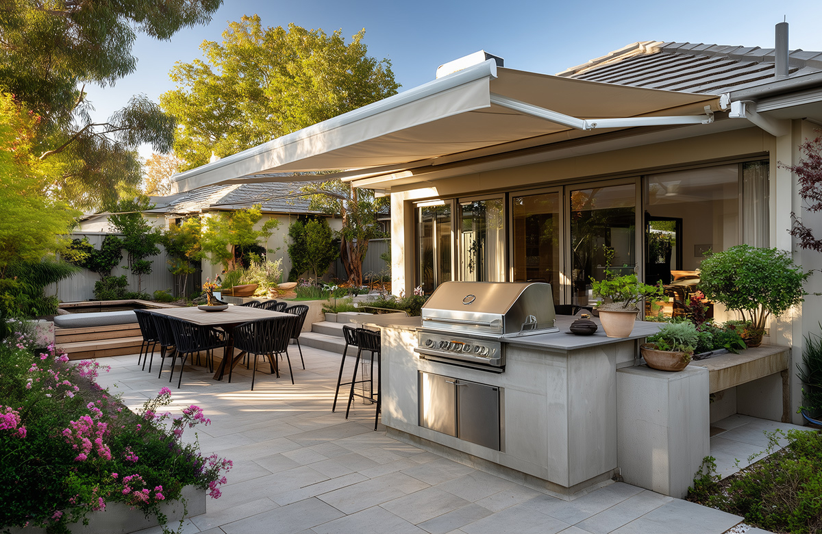 Outdoor Auto Awning