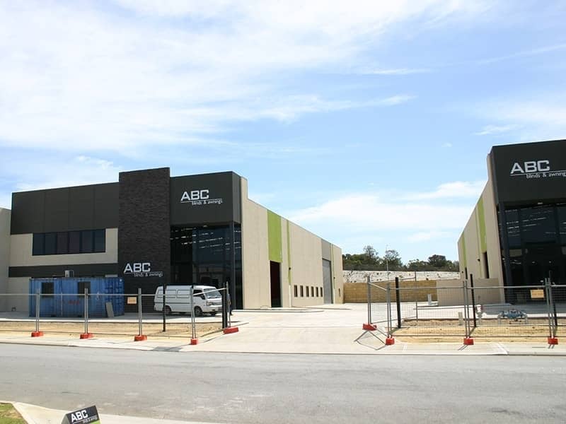 ABC Blinds Wangara Factory Construction