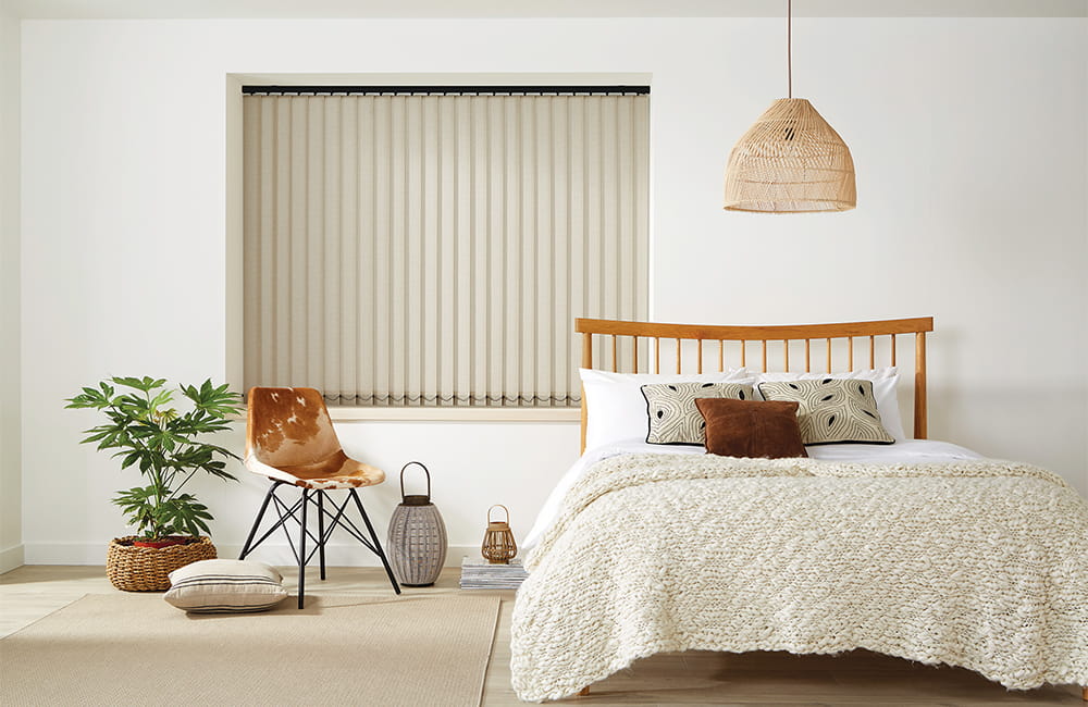 Blockout vertical blinds