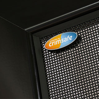 Crimsafe Door with Badge