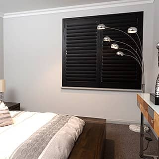 Black Aluminium Shutter