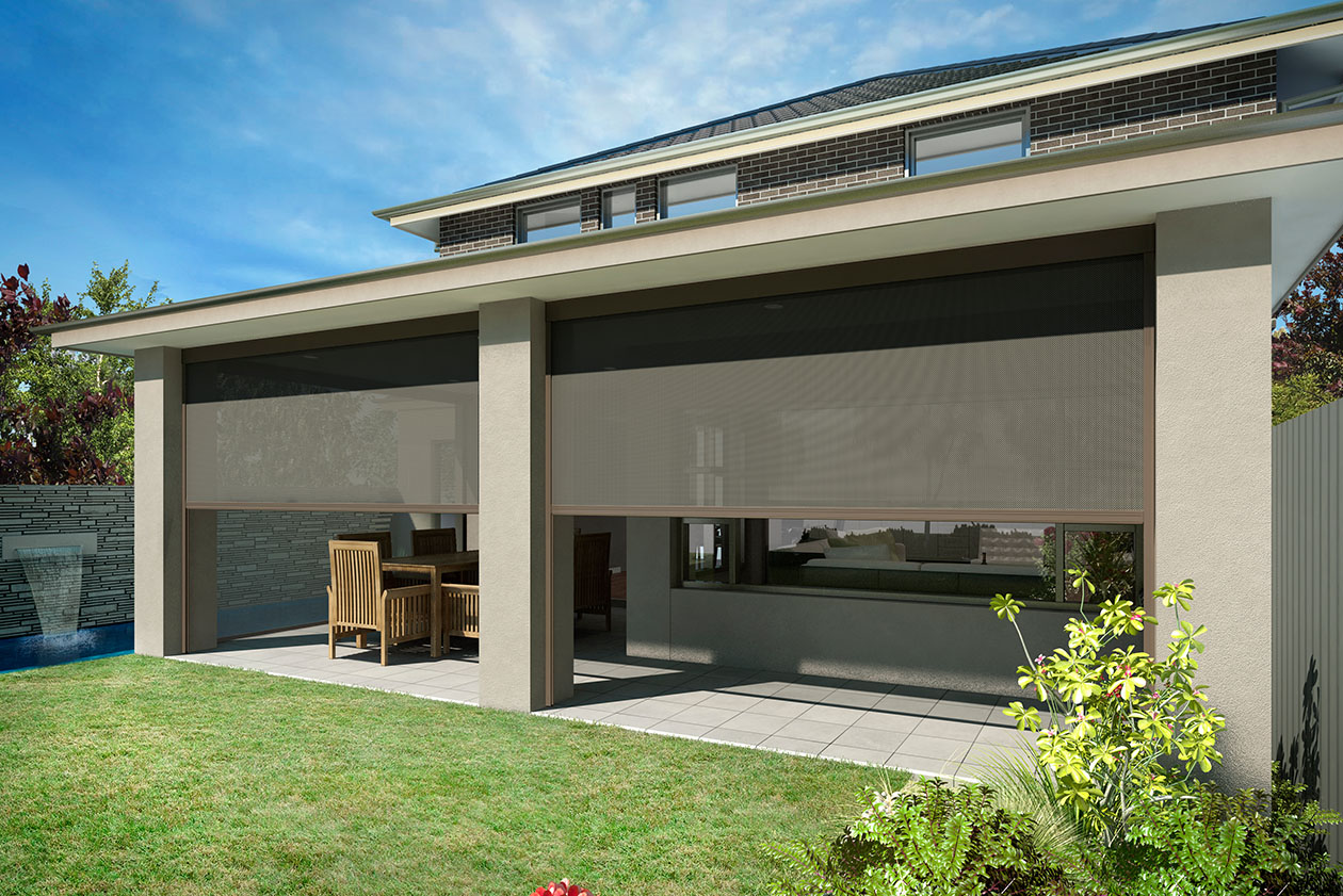 Zipscreen Outdoor Blinds ABC Blinds